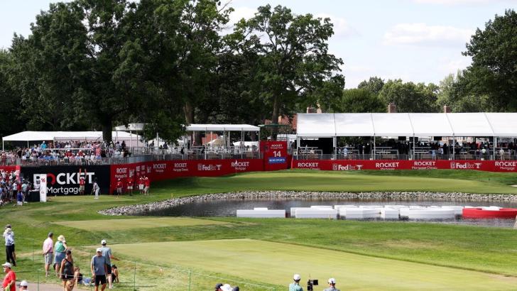 Detroit Golf Club is one of pro golf's flattest venues